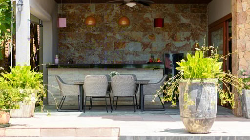 Baan Phuttarak  Villa Dining area