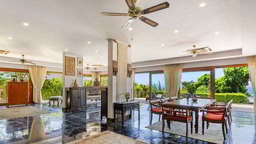 Baan Phuttarak  Villa Dining area