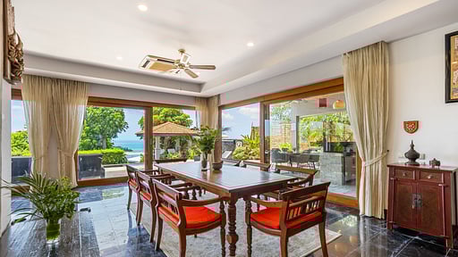 Baan Phuttarak  Villa Dining area