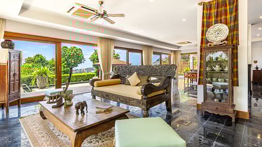 Baan Phuttarak  Villa Living room