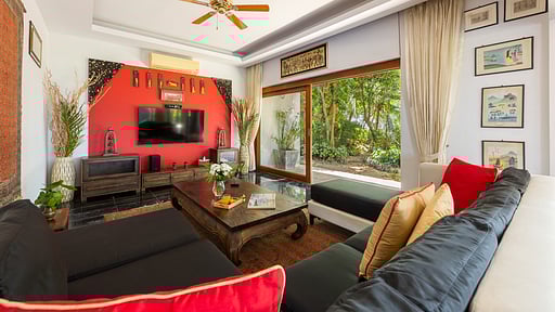 Baan Phuttarak  Villa Living room