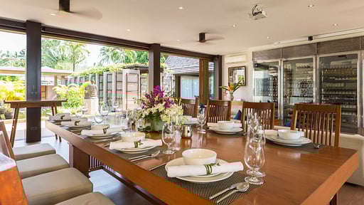 Baan Puri Dining area