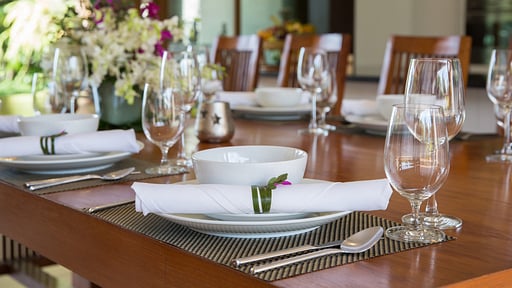 Baan Puri Dining area