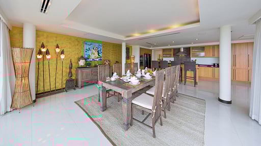 Baan Ratree Dining area