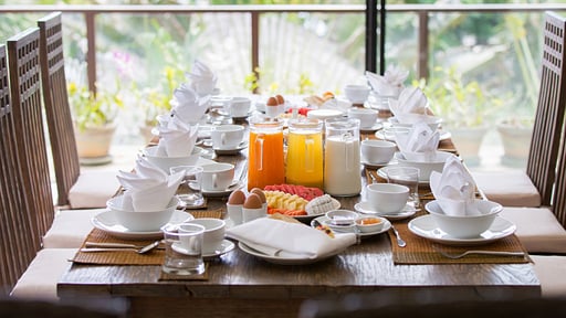 Baan Ratree Dining area