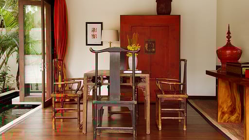 Baan Rattana Thep Zona de comedor