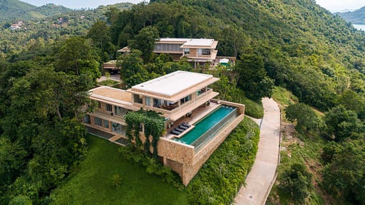 Baan Sang Фото с дрона