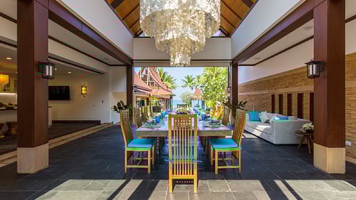 Baan Tao Talay Zona pranzo