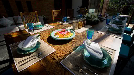 Baan Tao Talay Zona pranzo