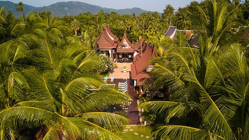Baan Tao Talay Foto drone