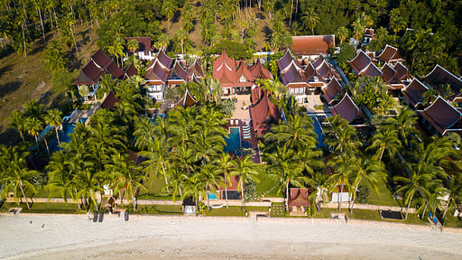 Baan Tao Talay Foto drone