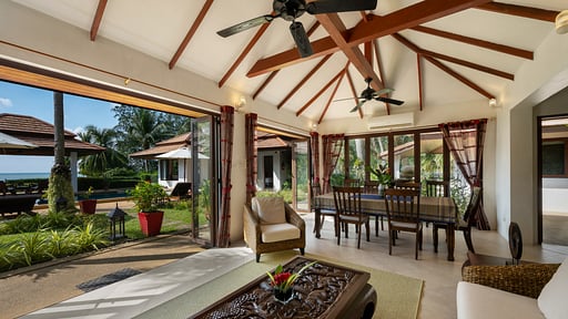 Baan Tawan Chai Villa Dining area