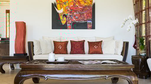 Baan Tawan Chai Villa Living room