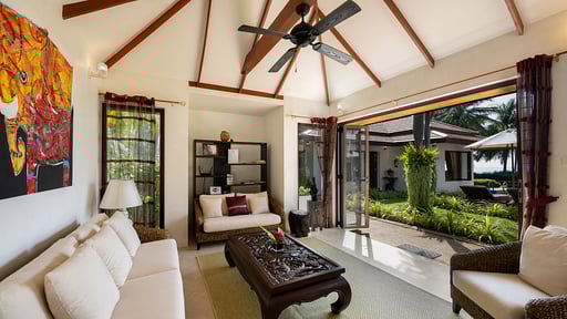 Baan Tawan Chai Villa Living room