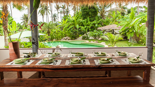 Baan Yai Dining area