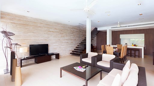 Baan Yamu Garden Pool Living room