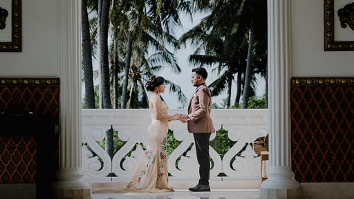 Bali Beach Mansion Wedding pictures