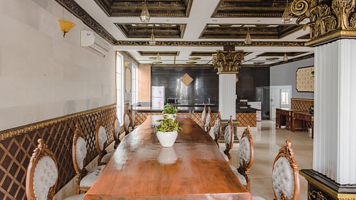 Bali Beach Mansion Dining area