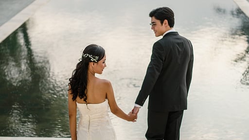 Bali Beach Mansion Wedding pictures