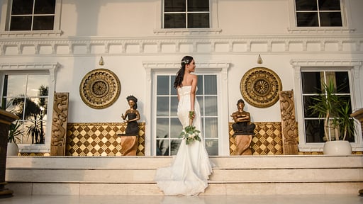Bali Beach Mansion Wedding pictures