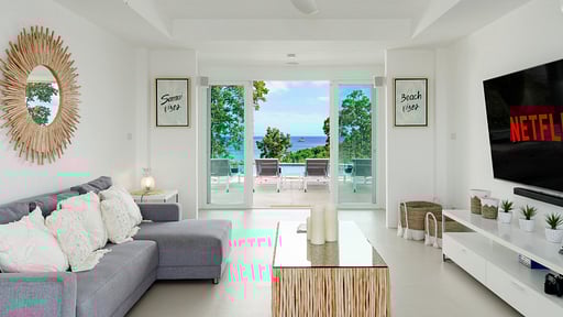 Balinese Grand View 4 Living room