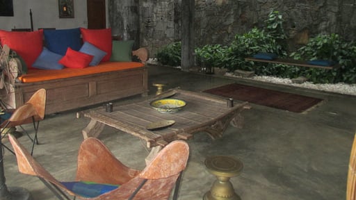 Bamboo Villa Гостиная