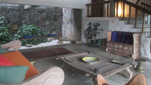 Bamboo Villa Гостиная