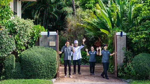 Ban Haad Sai Villa Personal der Villa