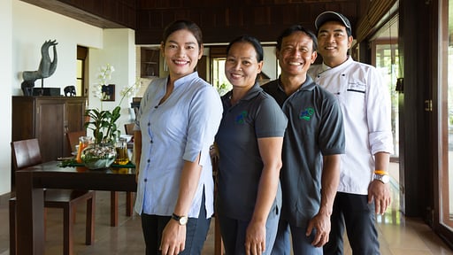 Ban Kinaree Villa staff