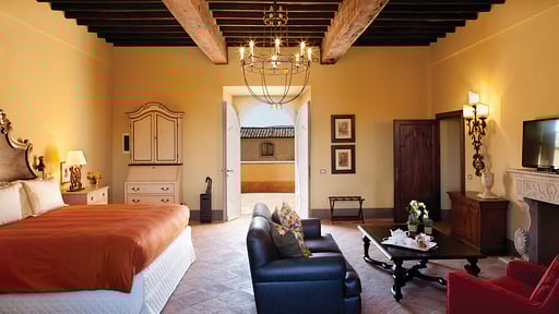 Bargagli Penthouse Schlafzimmer 1