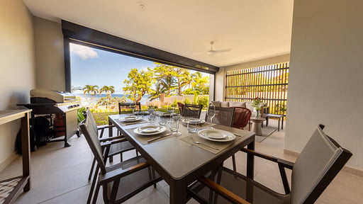 Beach Mountain Deluxe Apartment Eethoek