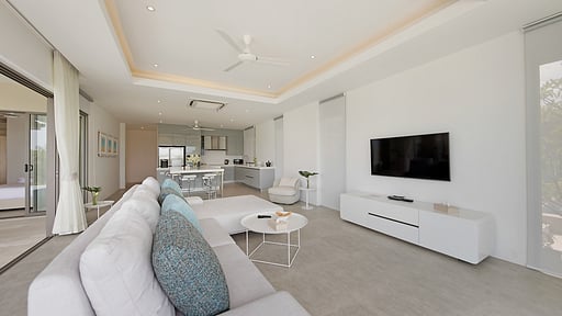 Beach Bungalow Seven Salón