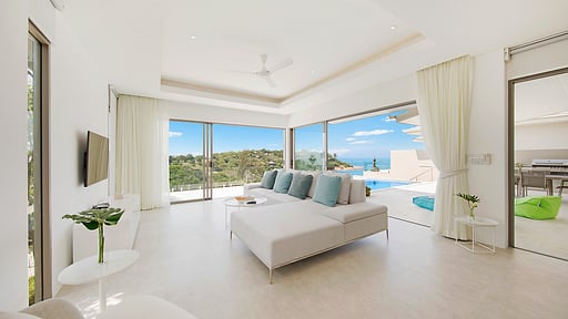 Beach Bungalow Seven Salón