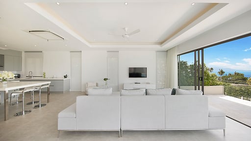 Beach Bungalow Seven Salón