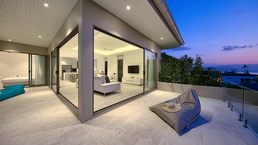 Beach Bungalow Seven Terraza/balcón