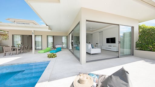 Beach Bungalow Seven Terraza/balcón