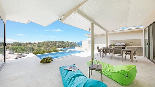 Beach Bungalow Seven Terraza/balcón