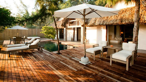 Beach Front Pool Villas Schwimmbad