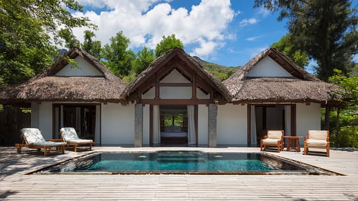 Beach Front Pool Villas Schwimmbad