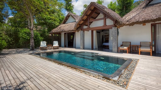 Beach Front Pool Villas Schwimmbad
