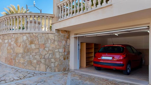 Beach Villa Arran de Mar Zona de aparcamiento