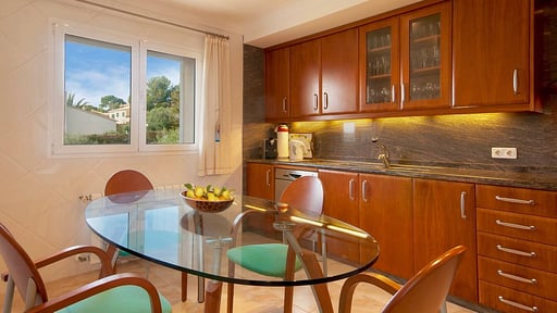 Beach Villa Arran de Mar Cocina