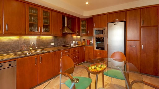 Beach Villa Arran de Mar Cocina