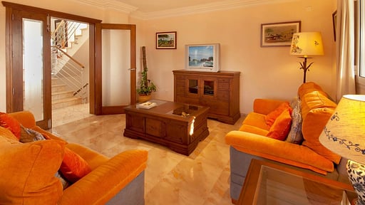 Beach Villa Arran de Mar Salón