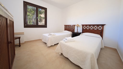 Beach Villa Cala Carbo Спальня 4