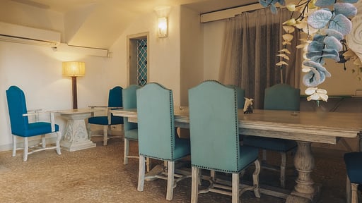 Beach Villa Candolim Dining area