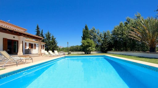 Beach Villa Can Carles Schwimmbad