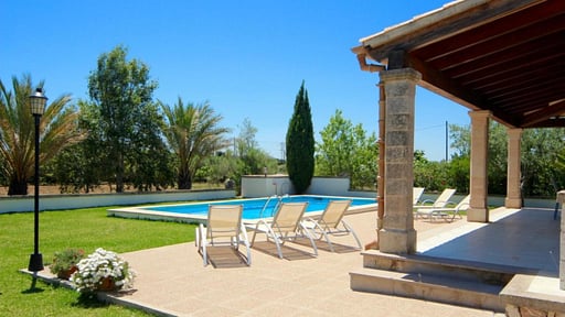 Beach Villa Can Carles Schwimmbad