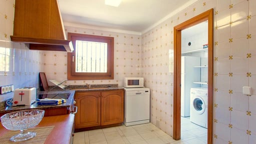 Beach Villa Can Carles Küche