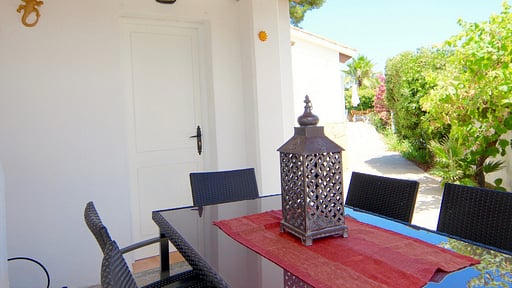 Beach Villa Carmen Zona de comedor